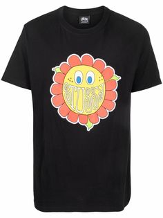 Stussy футболка с логотипом