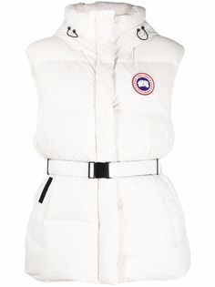 Canada Goose дутый жилет с поясом