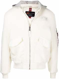 Alpha Industries флисовый бомбер CWP