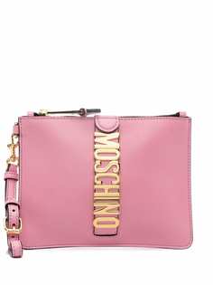 Moschino клатч с логотипом