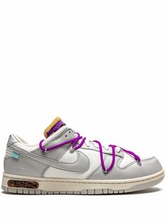 Nike кроссовки Dunk Low из коллаборации с Off-White