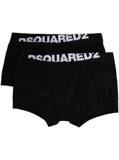 Dsquared2 комплект из двух трусов с логотипом