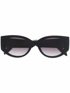 Alexander McQueen Eyewear солнцезащитные очки в оправе кошачий глаз