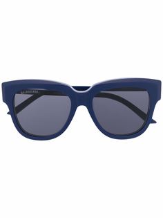 Balenciaga Eyewear солнцезащитные очки в оправе кошачий глаз