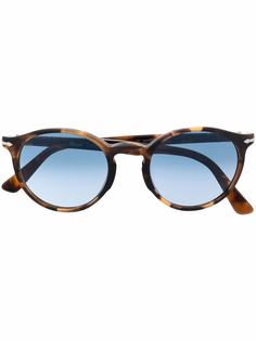 Persol солнцезащитные очки в круглой оправе