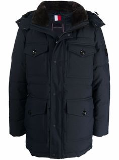 Tommy Hilfiger пуховик с накладными карманами