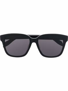 Alexander McQueen Eyewear солнцезащитные очки Graffiti с логотипом