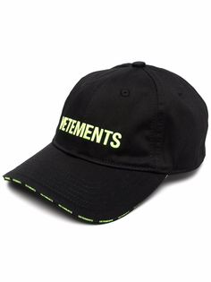 VETEMENTS кепка с вышитым логотипом