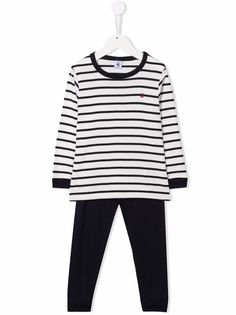 Petit Bateau комплект из полосатого топа и брюк