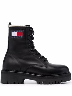 Tommy Jeans ботинки на шнуровке с логотипом