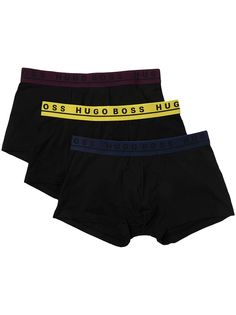 BOSS комплект из трех боксеров с логотипом