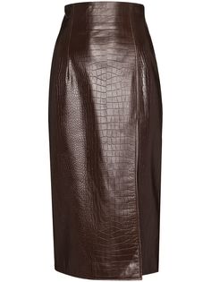 16Arlington юбка-карандаш Fonda с тиснением под крокодила