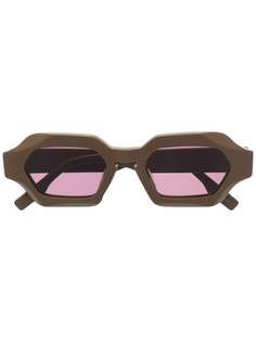 Mcq By Alexander Mcqueen Eyewear солнцезащитные очки в шестиугольной оправе