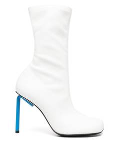Off-White ботильоны Allen 100 с квадратным носком