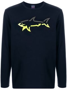 Paul & Shark футболка с длинными рукавами и логотипом