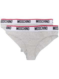 Moschino трусы-брифы с логотипом