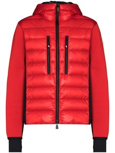 Moncler Grenoble пуховик со вставками