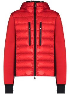 Moncler Grenoble пуховик со вставками