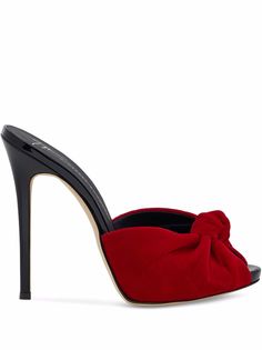 Giuseppe Zanotti бархатные босоножки Bridget 120