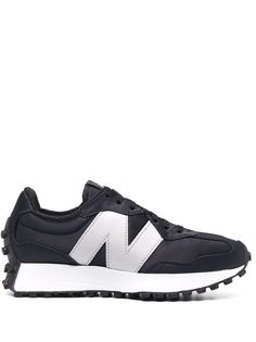 New Balance кроссовки 327 с нашивкой-логотипом
