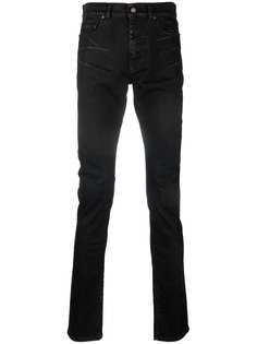 Saint Laurent джинсы скинни с эффектом потертости