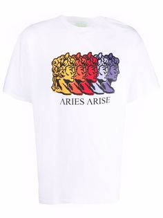 Aries футболка Roman с логотипом