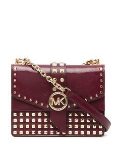 Michael Michael Kors сумка через плечо Greenwich с заклепками