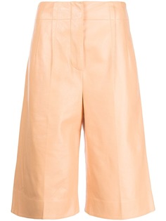 Proenza Schouler Leather Knee Length Shorts