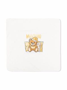 Moschino Kids одеяло Teddy Bear