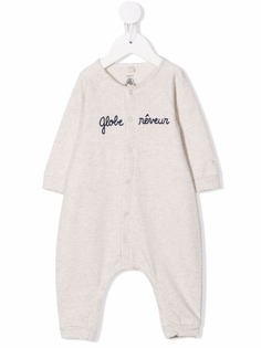 Petit Bateau ромпер с вышивкой