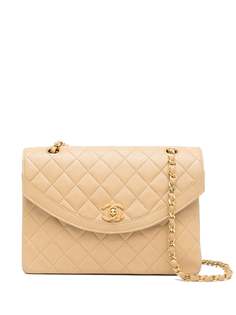 Chanel Pre-Owned стеганая сумка на плечо 1985-1993 годов среднего размера