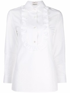 Saint Laurent блузка с жабо