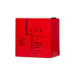 Антивозрастная экспресс-маска Love Tea Art Black tea 15х5 мл