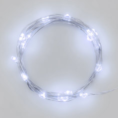 Гирлянда Lotti 20 белых microLED 0,25+1,9 м