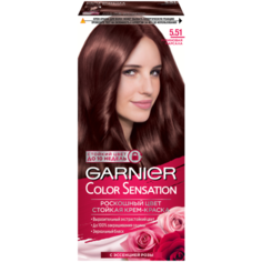 GARNIER Color Sensation Рубиновые шатенки стойкая крем-краска для волос, 5.51, Рубиновая Марсала