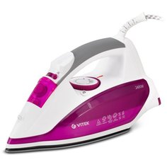 Утюг VITEK VT-1262 PK розовый/белый/серый