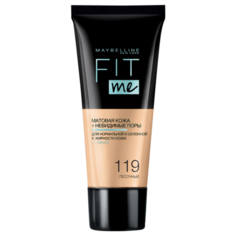 Maybelline New York Тональный крем Fit Me, 30 мл, оттенок: 119 Песочный