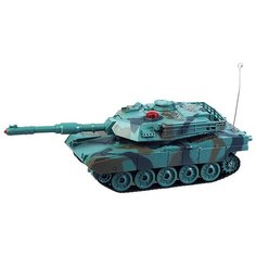 Танк Пламенный мотор Abrams М1А2 (870235) 1:32 22 см зеленый