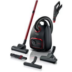 Пылесос Bosch BGL6POW1, черный/красный