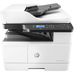 МФУ HP LaserJet MFP M443nda, белый/черный