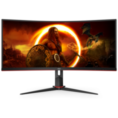 Монитор AOC CU34G2/BK 34", черный
