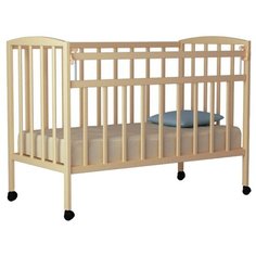 Кроватка Волжская деревообрабатывающая компания Кр1-01м (классическая) береза