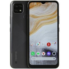 Смартфон realme C21 4/64 ГБ, черный