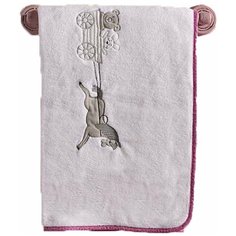 Плед Kidboo велсофт "Little Farmer" 80*120 см (pink)