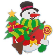 Набор для творчества "Новогодний коллаж. Снеговик" Bondibon