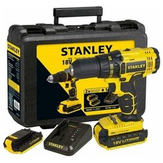 Аккумуляторная дрель- шуруповерт Stanley SCD201D2K