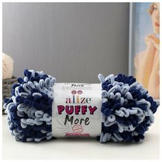 Пряжа "Puffy more" 100 % микрополиэстер 11,5м/150г (6279) 1моток 6031188 Alize