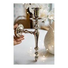 Настенный канделябр жерар, серебряный, 32 см, Boltze 1468800-boltze