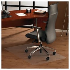 Коврик защитный для твердых напольных покрытий, износостойкий, FLOORTEX, квадратный, 92х92 см, толщина 2 мм, FC12929225EV