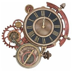 Статуэтка- часы в стиле Стимпанк Астролябия WS-914 113-905354 Veronese